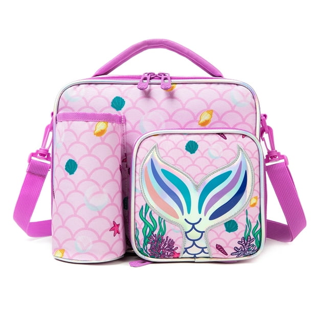 Cartoon Pattern Cooler Lunch Box Fresh Portable Insulated Oxford Lunch Bag Thermal Food Picnic Lunch Tote Bags For Girls Kids