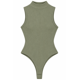 thumbnail image 2 of Body Moldeador Cuello Alto Sin Mangas Elasticado Ajustado verde Talla Única, 2 of 3