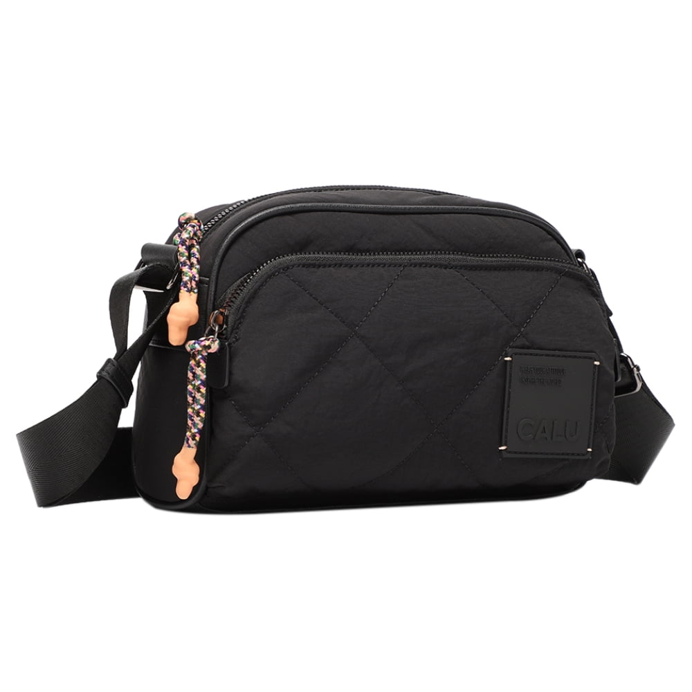 Calu Bags - Cartera Bandolera Amelia Mujer Negro Calu