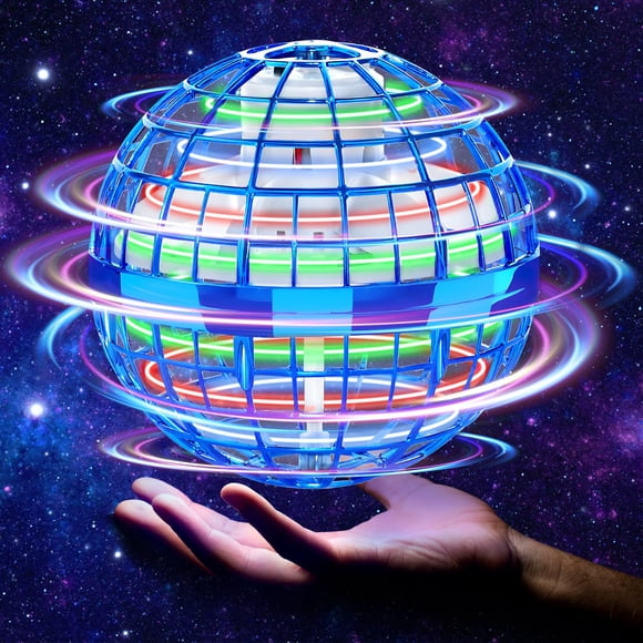 Juguete Antiestrés KIYTARBOO Bola Orbital Voladora con Luces LED