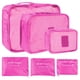 thumbnail image 1 of 6pcs Set Travel Suitcase Organizer Bags, Luggage Packing Cubes For Travel Organizer, Shoe Clothes Luggage Storage Bags,, 1 of 3