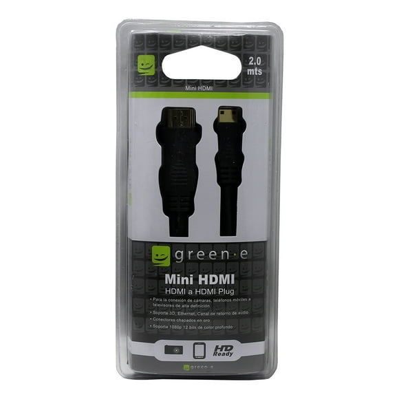 Cable Mini HDMI a HDMI / 2 Metros