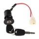 thumbnail image 3 of Cerradura De Interruptor De Encendido Cerradura De Cilindro Multiusos Para Ciclomotor, Triciclo, Motocicleta, 2 Cables, 3 of 4