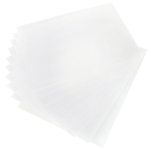 Kit De 10 Láminas Termorretráctiles, Película Retráctil, Papel Blanco Para Pintar, Bricolaje Para Niños