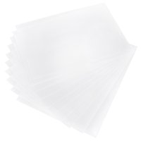 Kit De 10 Láminas Termorretráctiles, Película Retráctil, Papel Blanco Para Pintar, Bricolaje Para Niños