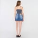 thumbnail image 3 of Falda Mujer Bolsillos Delanteros Azul Oscuro Corona, 3 of 5