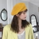 thumbnail image 5 of Boina sombreros Mujeres primavera otoño sombrero francés niñas sólido Colo Otoño Invierno boina sombrero para mujeres sombrero plano Gora boinas de fieltro, 5 of 6