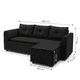 thumbnail image 3 of Luna 3.1 Tela Negro, 3 of 3