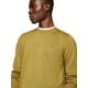 thumbnail image 3 of Jersey Tommy Hilfiger liso con cuello redondo para hombre, uniforme, color oliva, 3 of 3
