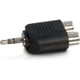 thumbnail image 5 of Adaptador Splitter Audio 2 Rca Hembra 1 Plug Jack 3.5 Macho negro, 5 of 6