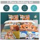thumbnail image 5 of Nami Bed Duvet Cover Funny Anime Cartoon Bedding Sets Lightweight 3 Piece Comforter Sets, 5 of 5
