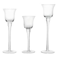 Genérico - Set Portavelas Elegante Decoración Hogar Copa Mesas Jhn