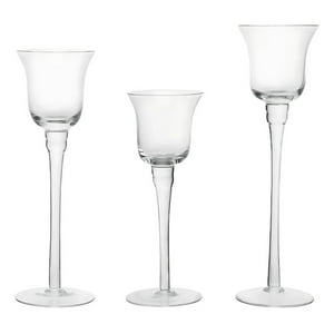 Genérico - Set Portavelas Elegante Decoración Hogar Copa Mesas Jhn