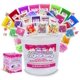 thumbnail image 1 of Slime Glitter Galz 2 L Cristal Transparente - Balde de 4 lb (1,8 kg), 1 of 7
