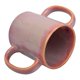 thumbnail image 3 of Taza HealthGoodsIn 350 ml Doble Asa Cerámica Rosa, 3 of 6