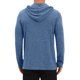 thumbnail image 3 of INSPIRE CHIC Sudadera con Capucha Texturizada para Hombre de Manga Larga Jersey Casual con Capucha L Azul, 3 of 6