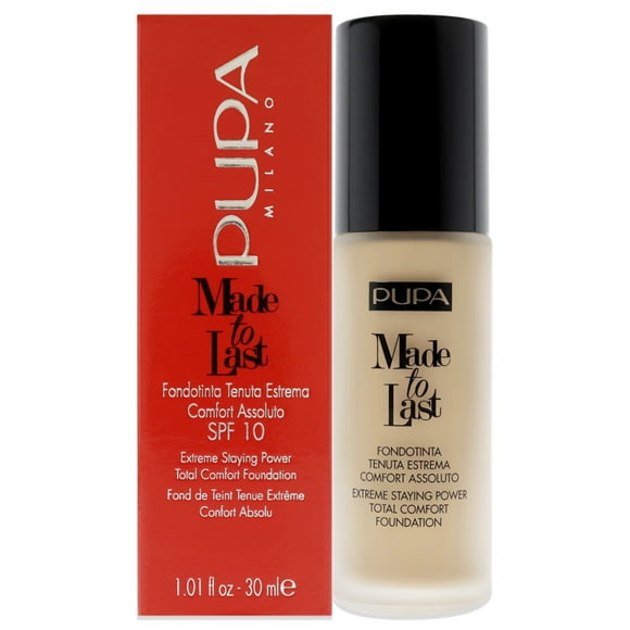 Hecha para Durar la Base de Maquillaje de Poder Extremo SPF - Beige Medio de Pupa Milano para es - Base