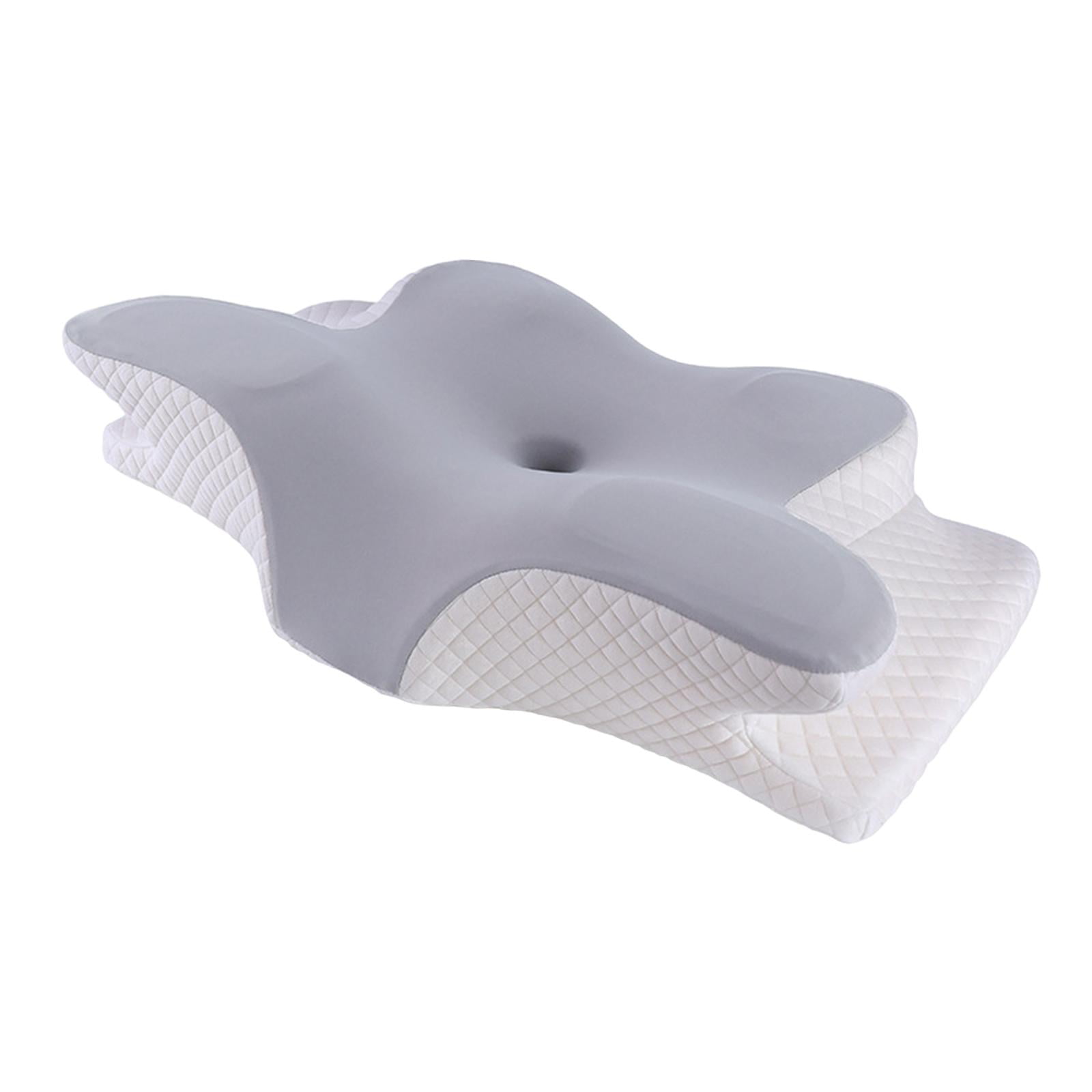 Magideal - Almohada Para El Cuello Almohada Para Dormir Transpirable Prime Ergonómico Diseño Hueco Almohada De Espuma Viscoelástica Almohada Para La Cama Para El