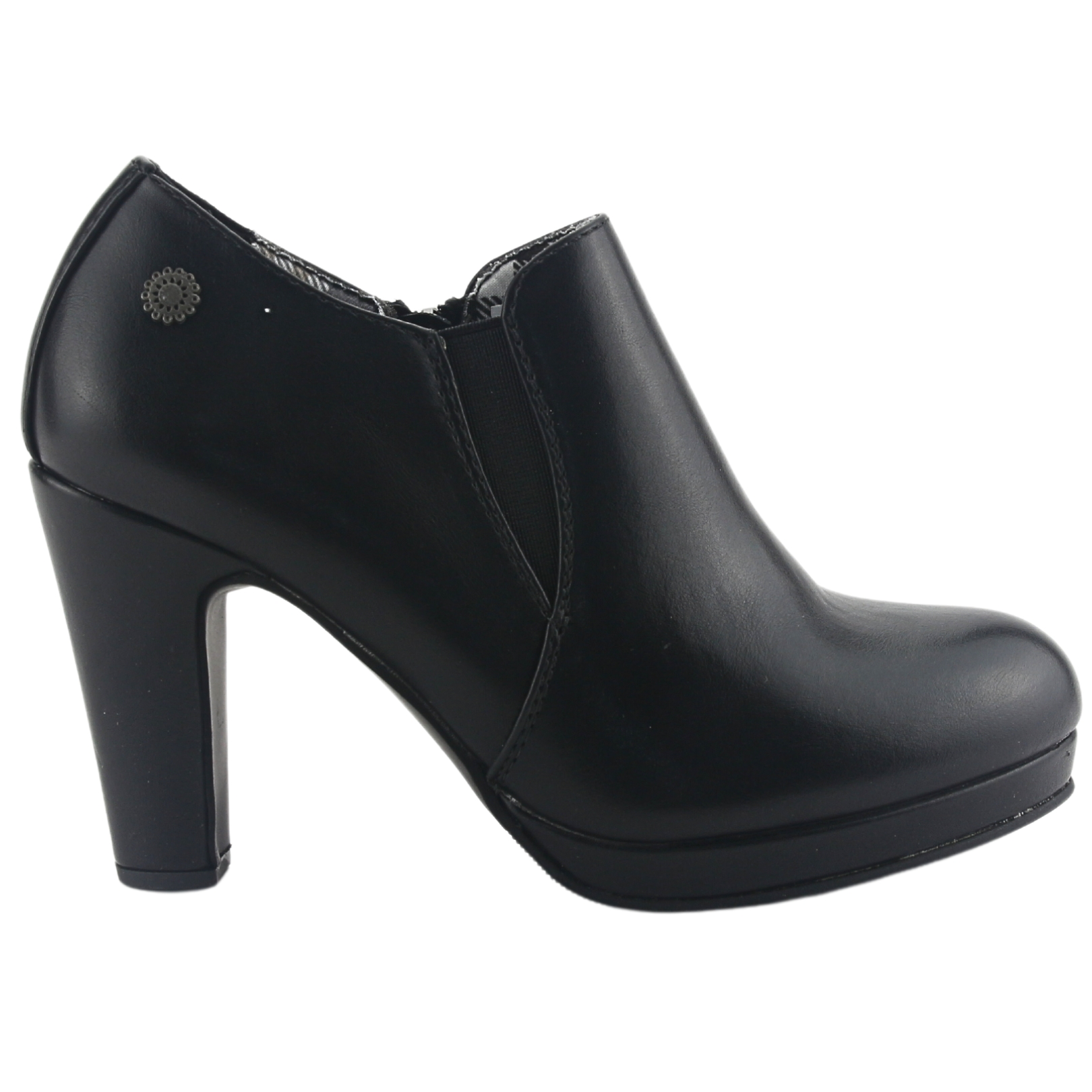 Botin Chalada Mujer Bambina-23 Negro Casual