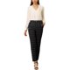 thumbnail image 2 of INSPIRE CHIC Pantalones de Tartán a Cuadros para Mujer de Regreso a Clases, Cintura Alta Elástica, Rectos y Largos, Talla M, Negro, 2 of 7