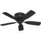 thumbnail image 1 of Ventilador de techo Hunter de perfil bajo 42" de 5 aspas, negro mate, 1 of 9
