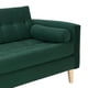 thumbnail image 4 of Sofa Retro 3C Felpa 05 Verde Botella, 4 of 6