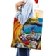 thumbnail image 4 of The Bugs Bunny & Road Runner Show Bolso de tela con estampado de lienzo para mujer, bolsa de compras reutilizable y estética, con cremallera interior, regalo para mujer,38*45cm., 4 of 6