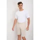 thumbnail image 2 of Short Hombre Bermuda Holgado Tipo Lino Pantalon Corto Casual 7148, 2 of 4