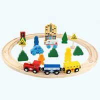 Jugueteria Estelar - Pista Tren De Madera Circular