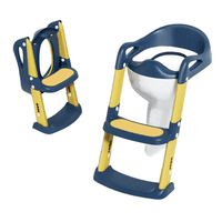 Genérico - Asiento De Entrenamiento Para Baño Para Niños Con Escalera Antideslizante, Taburete Plegable Infantil