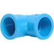 thumbnail image 3 of Pack 2 Codo PVC Celeste 90° 50mm PN10 Novoplast Presión Agua, 3 of 3