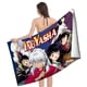 thumbnail image 4 of Inuyasha Toalla de playa de secado rápido con diseño temático, regalo para mujeres y niñas, ideal para cumpleaños, fans, amantes de la música, uso en la playa o al aire libre, 78 × 150 cm, 4 of 6