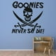 thumbnail image 2 of Decomural Never Say Die Goonies Movie WS-34162, 2 of 2