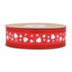 thumbnail image 2 of En Forma De Corazón 1 "x 20 Love Ribbon Red Wrapping Printed DIY Decoration Hair, 2 of 5