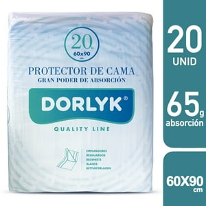 Sabanilla Adulto Protector De Cama Dorlyk 60X90 20Un