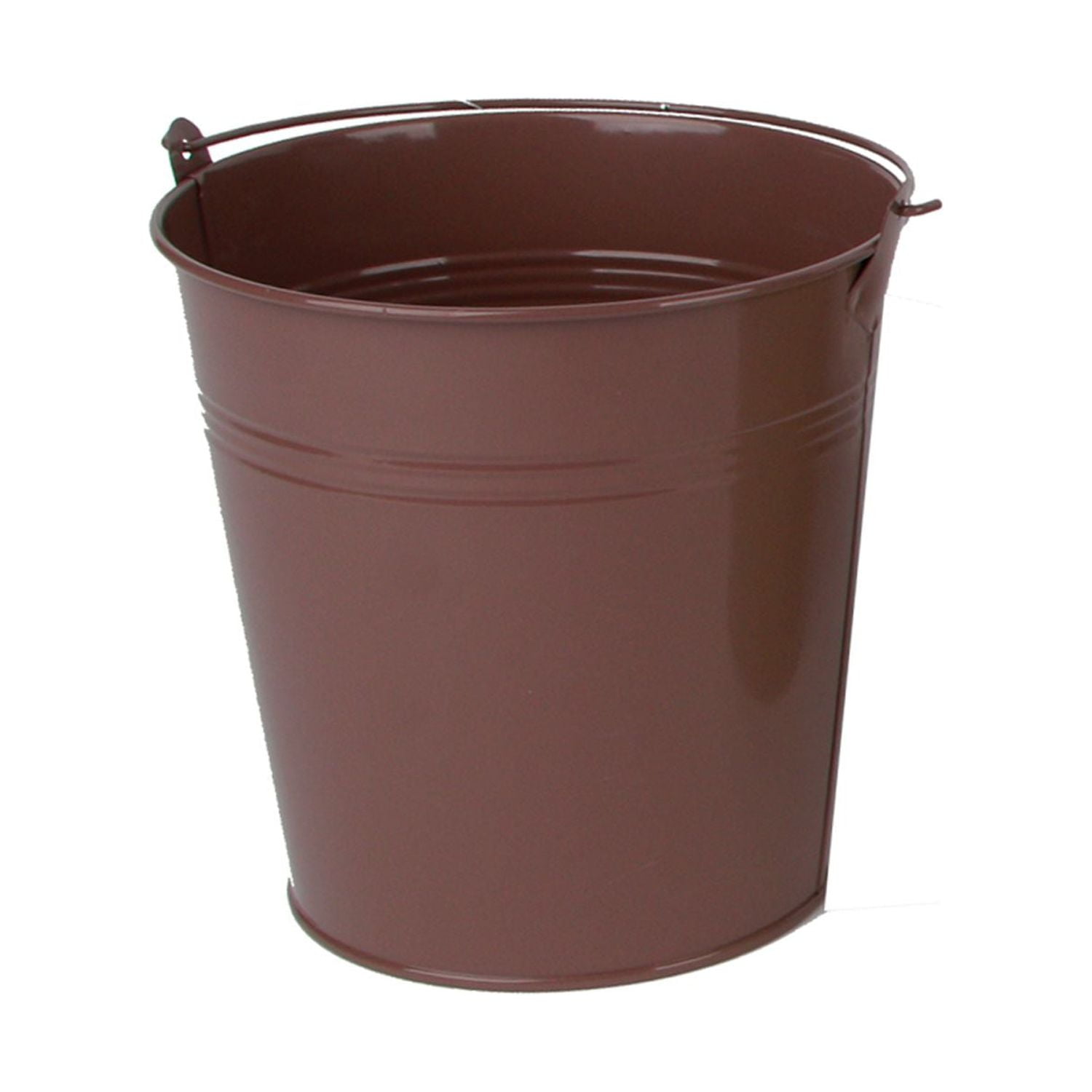 Homewell - Balde De Metal Vinotinto 8x7cm