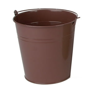 Homewell - Balde De Metal Vinotinto 8X7Cm