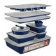 thumbnail image 1 of Juego de utensilios para hornear Bakken-Swiss Royal Blue, 10 piezas, antiadherentes, 1 of 9