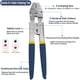 thumbnail image 3 of Herramienta para prensar cables YingYa BIS con acero inoxidable de 30 m, 3 of 9