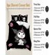 thumbnail image 4 of Cart-oon Bunny -3-Piece Be-d Set -Warm and- Comf-ortable -Kawaii- Beddi-ng Se-t Cute S-oft Mic-rofiber Bedclothe-s for Bo-ys Girls Ki-ds -King, 4 of 5