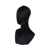 Ioensy - Soporte De Exhibición De Pelucas Organizador De Accesorios Para Auriculares Cabeza De Maniquí Busto De Hombro Negro