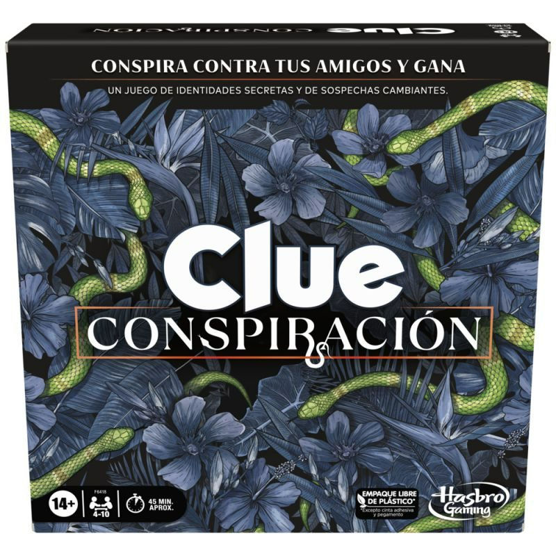 Hasbro Gaming - Juego De Mesa Clue Conspiración.