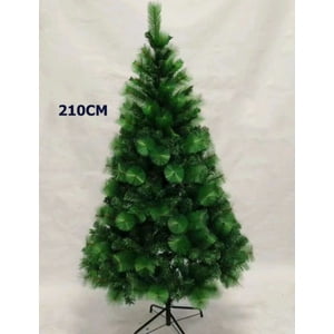 Aladdins Shop - Arbol De Navidad Frondoso Ramas Mixtas - Pino Verde Artificial 210Cm *