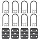 thumbnail image 1 of Kit de Pernos en U SPARKWHIZ 18 cm (2 unidades) 5.200‑7.000 lb (2.360‑3.200 kg), 1 of 7