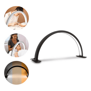 Genérico - Lampara Led Media Luna Estetica Para Pestañas Uñas Belleza N