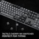 thumbnail image 3 of Teclado mecánico DURGOD K310 con retroiluminación blanca y cable USB-C, 3 of 9