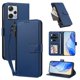 thumbnail image 2 of Funda con Billetera para [Xiaomi Redmi Note 12 Pro Plus 5G] con Bolsillo Zipper y Tarjetero Azul, 2 of 6