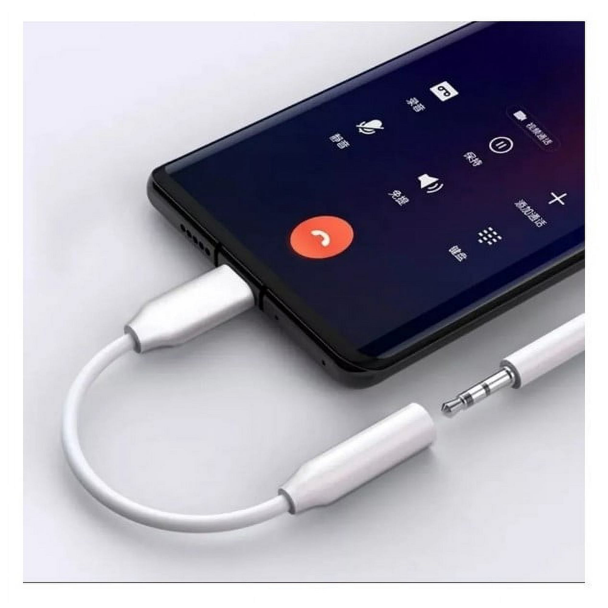 Genérico - Adaptador Conector Tipo C - Jack 3.5mm (audífonos)