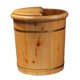 thumbnail image 2 of Ba?o De Pies De Madera, Lavabo De Ba?o Reutilizable Para Remojo De Pies Para Ba?o, Dormitorio Al Aire Libre Con Cubierta, 2 of 5