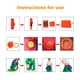 thumbnail image 5 of Disfraz Dinosaurio Inflable Para Niños Rojo, 5 of 6